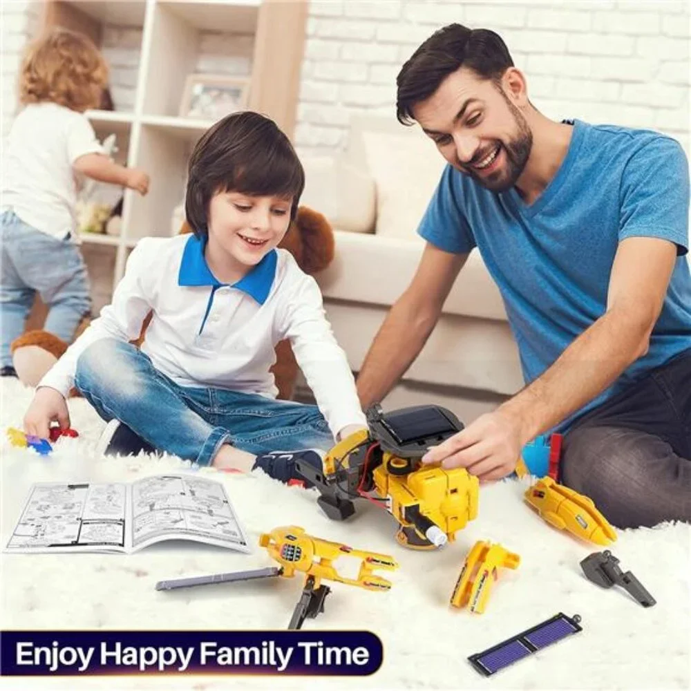 120Pcs Educational Project‎ Building Experiments Robots Solar Space for Kids